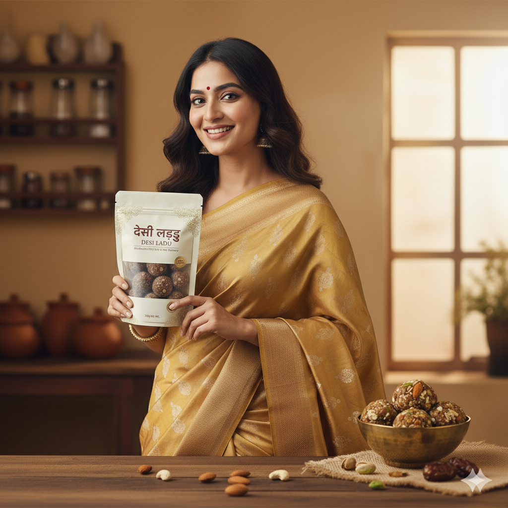 Desi Ghee & Dry Fruit Laddu