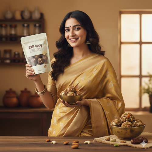 Desi Ghee & Dry Fruit Laddu