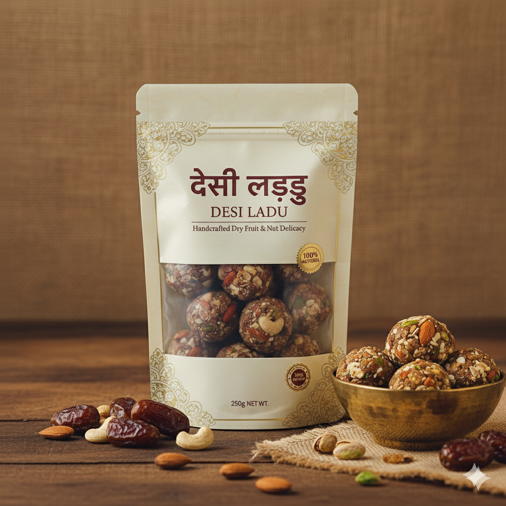 Desi Ghee & Dry Fruit Laddu